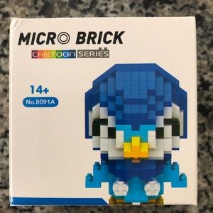 Pokémon Piplup micro bricks